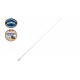 RA1206CR - ANTENNA VHF MARINA 2,4m con boccola cromata